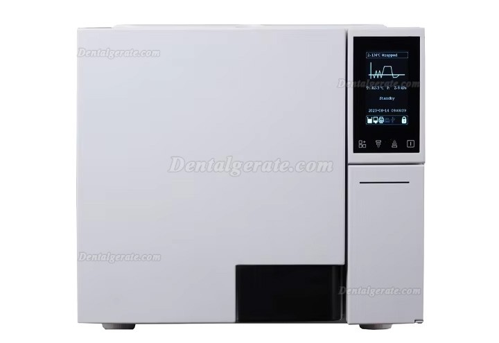 Dental autoklav sterilisator klasse b 18/23L tischger&auml;t mit drucker